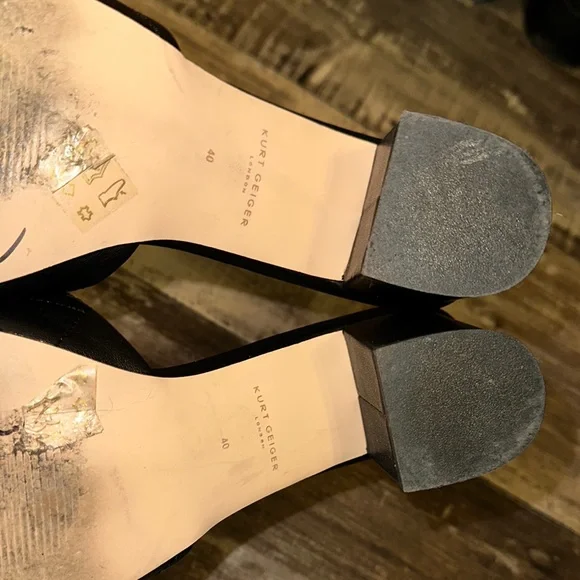 Kurt Geiger Black Women's Slide Heel - Picture 6 of 7